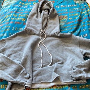 Cropped hoodie